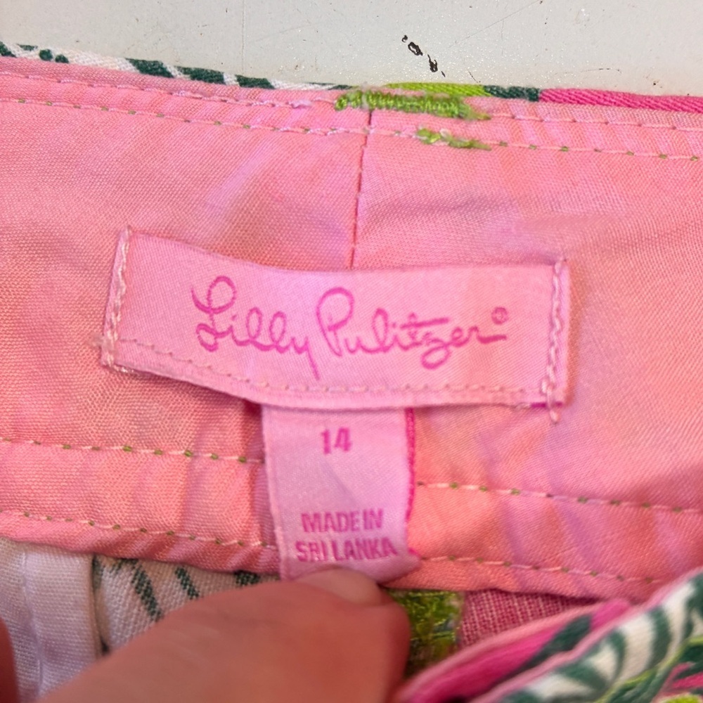 Lilly Pulitzer Bloomin’ Cocoon Callahan Shorts, Size 14, Perfect Summer Short - Picture 5 of 8